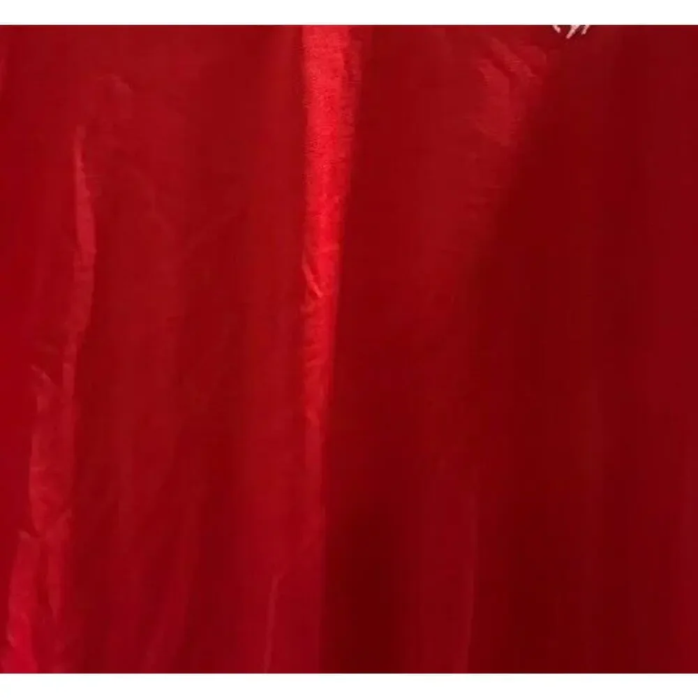 Polo Ralph Lauren Polo Shirt Mens M Red Golf Performance High Low Slit Pony Logo - Picture 2 of 7